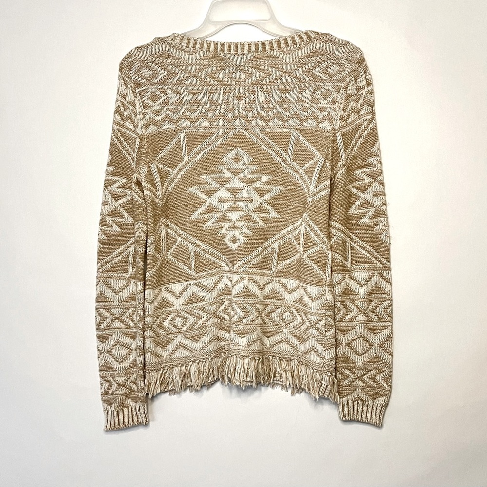 INC Fringe Tribal Sweater - Picture 4 of 9